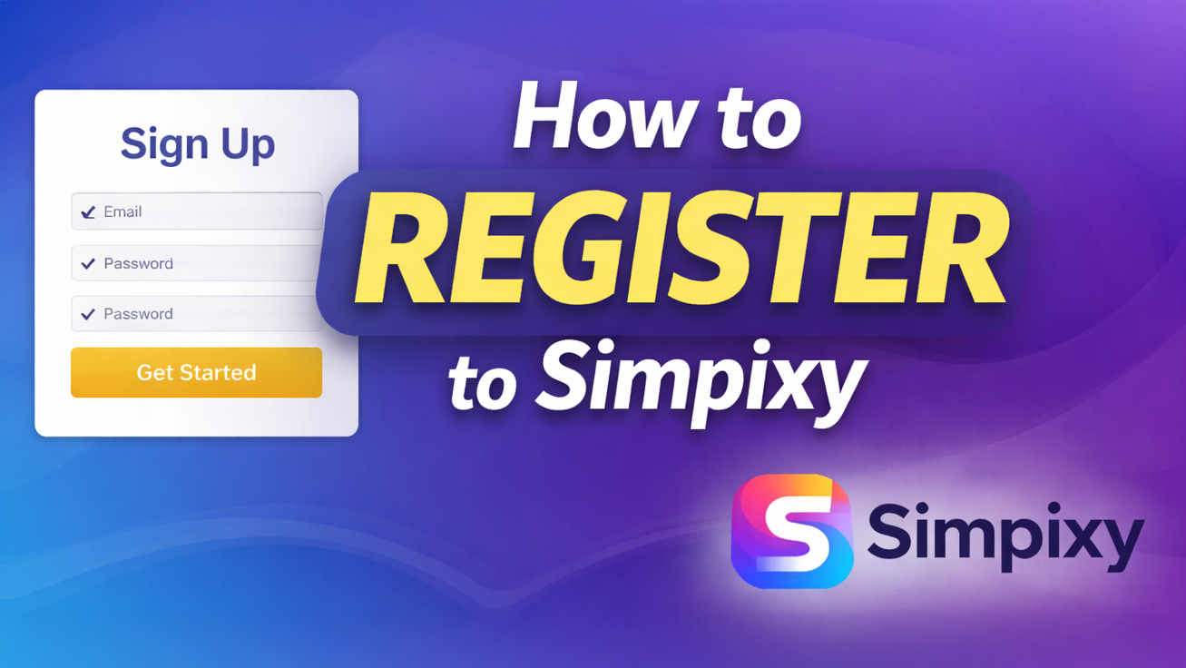 Tutorial: How to register to Simpixy